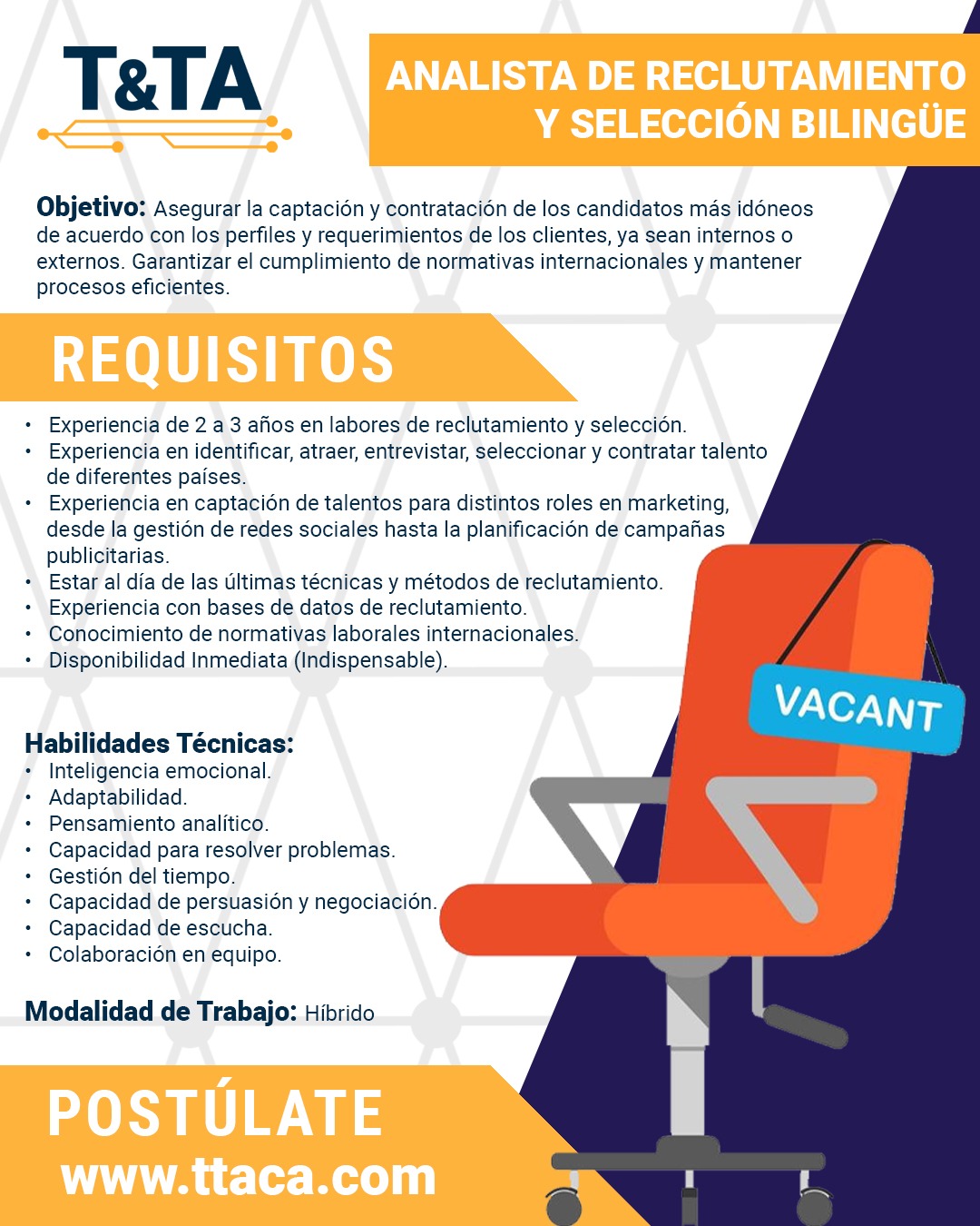 ANALISTA DE RECLUTAMIENTO Y SELECCIÓN BILINGÜE copy